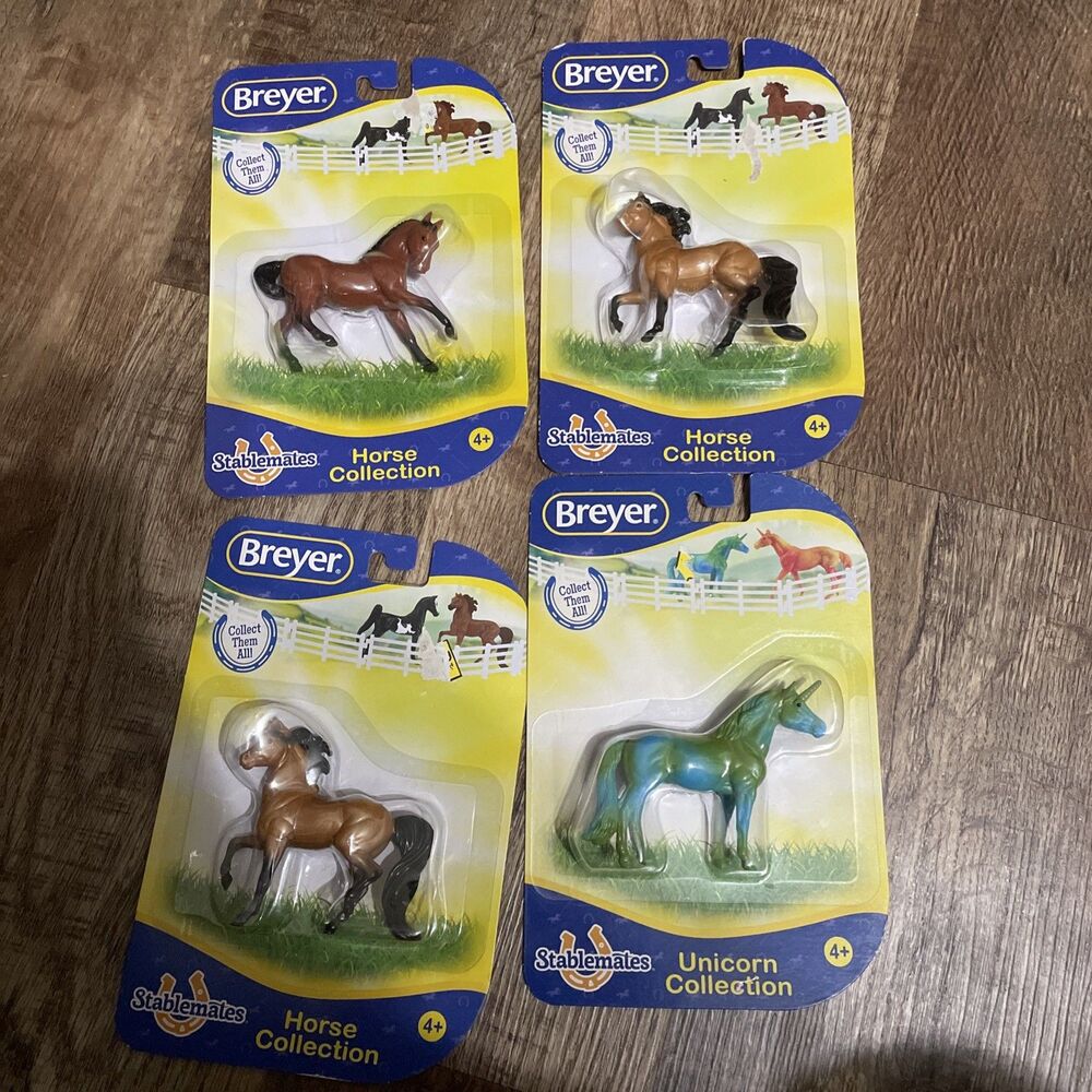 Breyer Stablemates Miniature Size Horses Lot of 4 New In Package